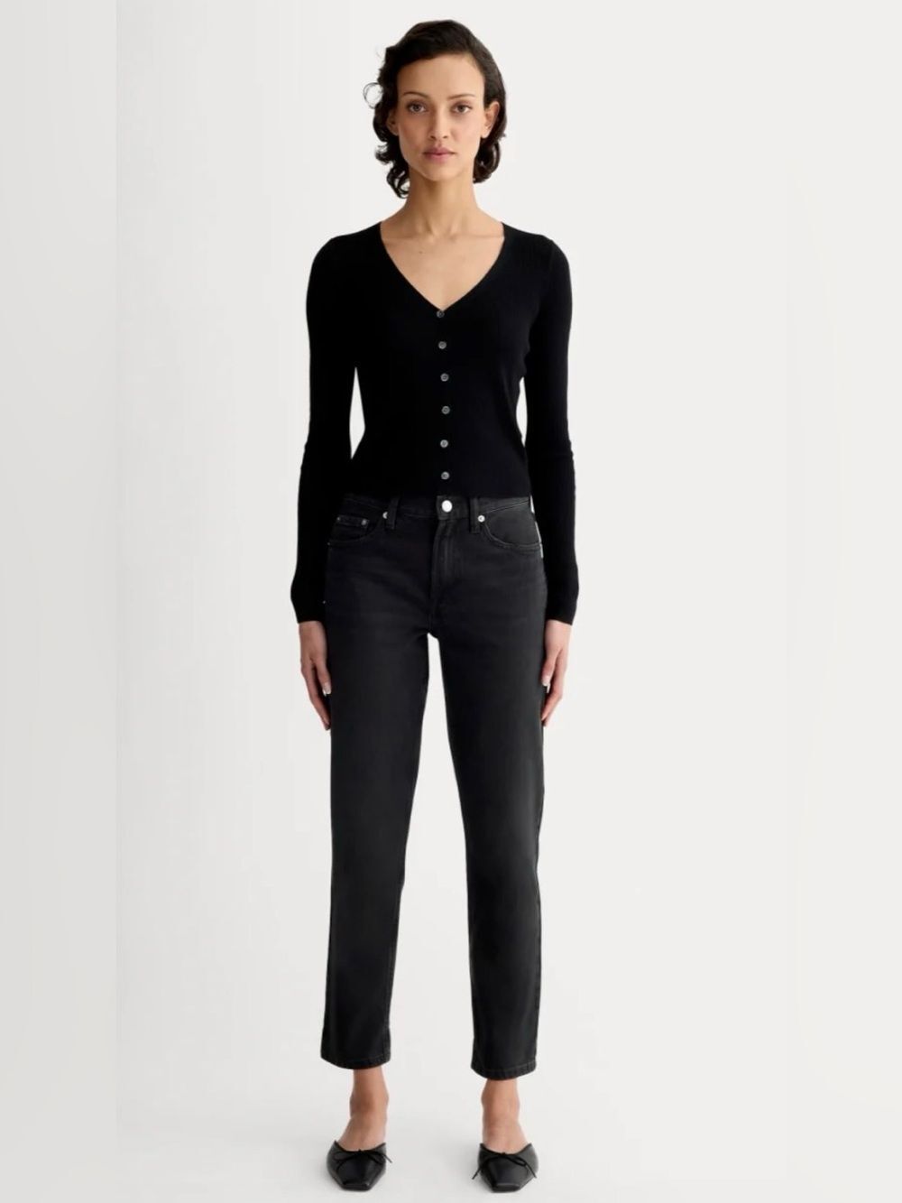 New Everlane THE SUPER-SOFT RELAXED JEAN in Stormy Size 26